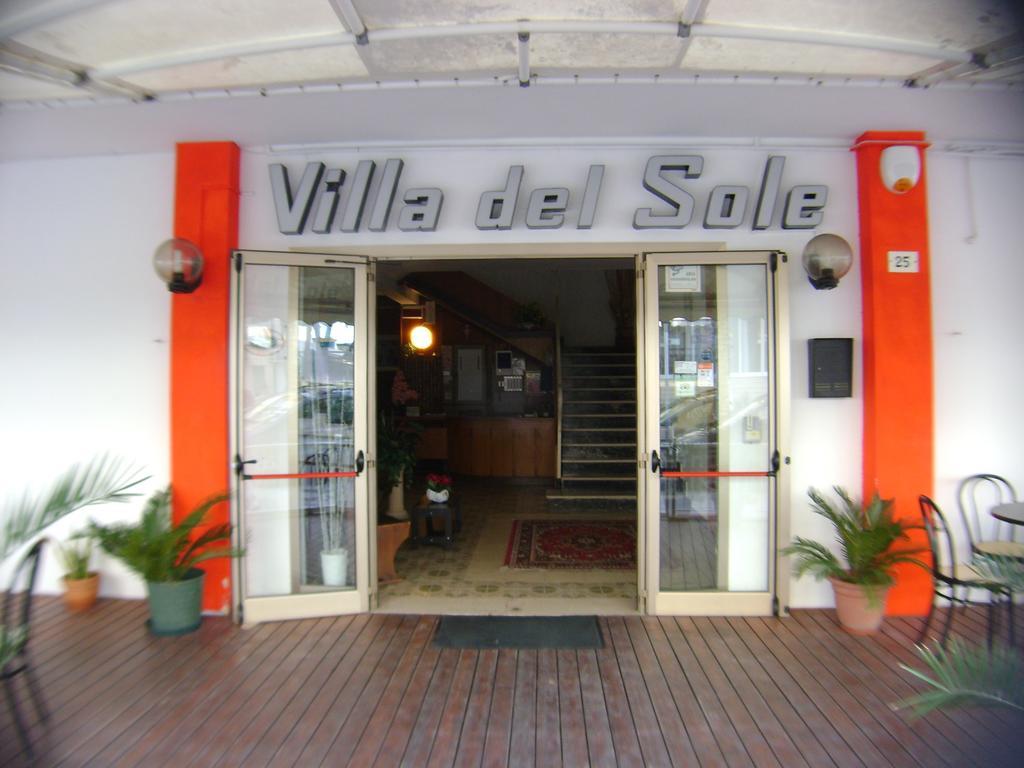Hotel Villa Del Sole Rimini Exterior foto
